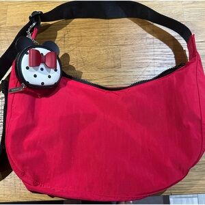 Baggu Candy Apple Red Medium Crescent